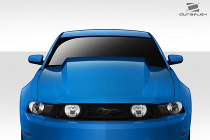 Duraflex 4 Inch Cowl Hood 2010-12 Ford Mustang